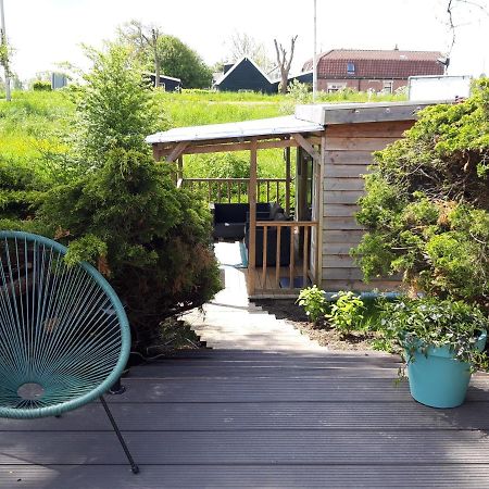 NATUURHUISJE met veranda Daar bij de Molen Alkmaar Oterleek Buitenkant foto